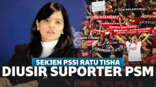 Ratu Tisha Disoraki Mafia dan Diusir Suporter PSM