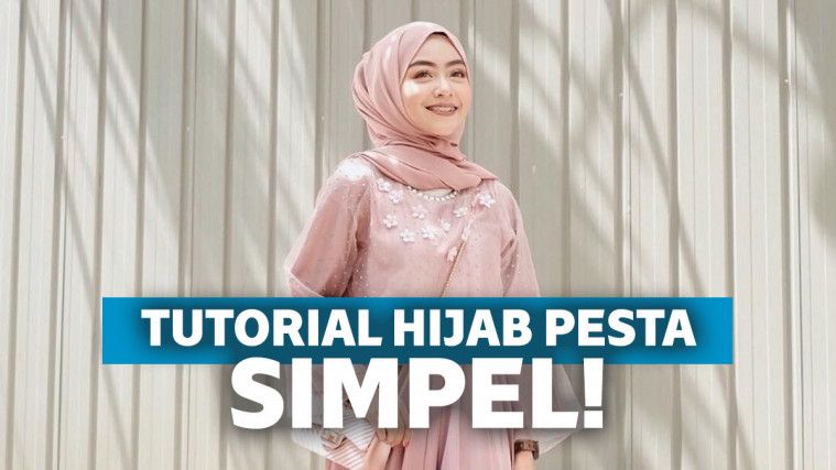 Tutorial Hijab Pesta Anti Ribet Lima Menit Jadi