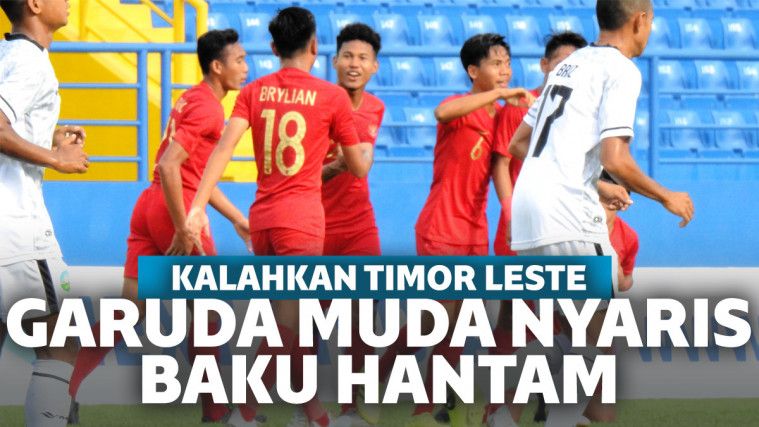 Hajar Timor Leste, Timnas Indonesia Nyaris Terlibat Baku Hantam