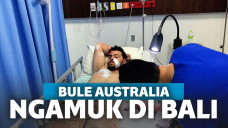 Bule Australia Ngamuk di Bali, Ditangkap Polisi