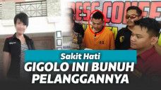 Gigolo bunuh pelanggannya karena sakit hati disebut tak memuaskan