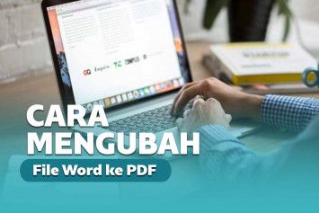 Cara Mengubah Word ke PDF