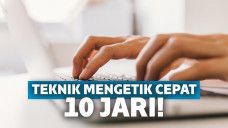 Cara Mengetik 10 Jari