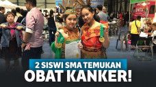 Siswi SMA Temukan Obat Kanker Herba Tradisional Suku Dayak