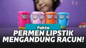 Permen lipstik terkena HOAX