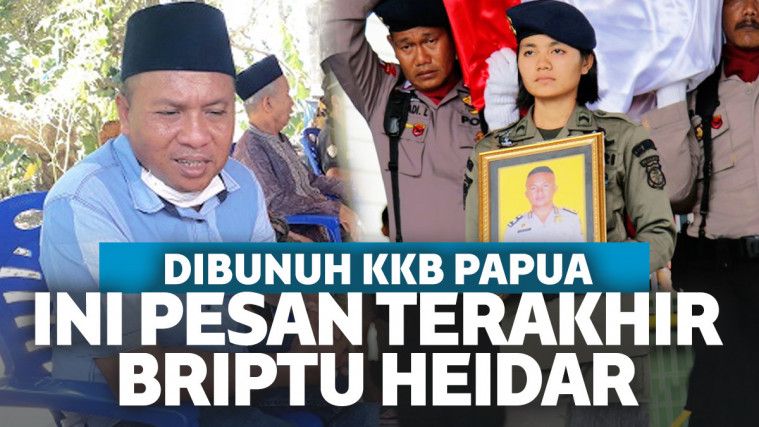 Pesan Terakhir Briptu Heidar