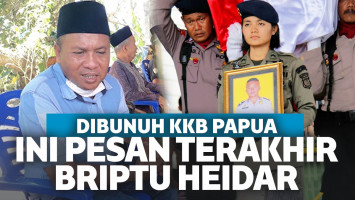 Pesan Terakhir Briptu Heidar