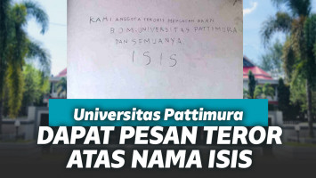 Universitas Pattimura diteror