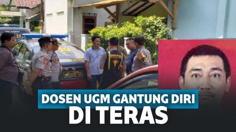 Dosen Cerdas UGM Tewas Gantung Diri di Teras Rumah