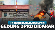 Demo Tolak Diskriminasi Rasial di Manokwari Rusuh, Gedung DPRD Dibakar