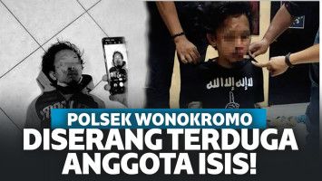 Terduga Anggota ISIS Serang Polsek Wonokromo