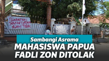 Fadli Zon sambangi asrama mahasiswa papua