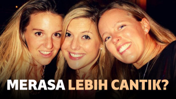 wanita merasa lebih cantik