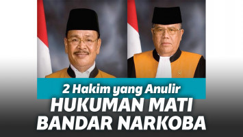 Hakim agung Margiono dan MD Pasaribu