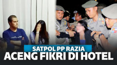 Aceng Fikri Terjaring Razia Satpol PP Saat Berduaan Dengan Perempuan di Hotel