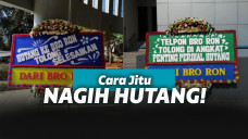 Cara unik tagih utang