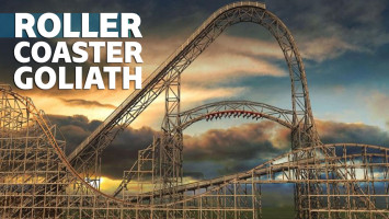 roller coaster goliath