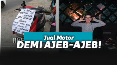 Jual motor demi ketemu idola