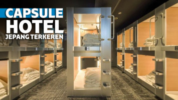 capsule hotel terbaik di jepang