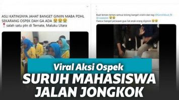 Viral ospek di media sosial