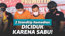 2 komika ditangkap karena konsumsi sabu