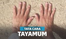 tata cara wudhu tayamum