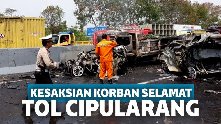 Korban Selamat Tol Cipularang, Dwi: Mobil Saya Terbang