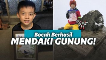 Mendaki gunung demi ibu