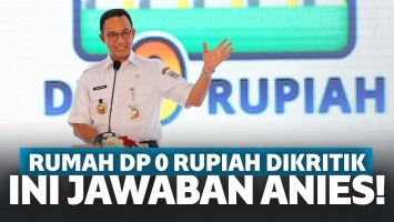 Rumah DP 0 Rupiah Dikritik, Anies Sebut Tugasny Memang Untuk Mengecewakan