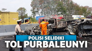 Kecelakaan di tol Purbaleunyi