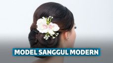 Model Sanggul Modern terbaru