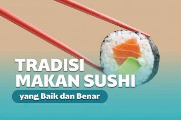 etika memakan sushi