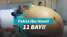 Konon katanya, wanita ini hamil 11 anak?