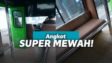 Interior angkot mewah