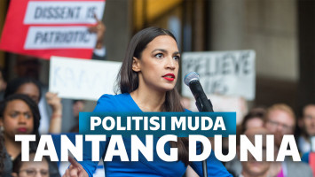 Edison Broce (Tengah) - salah satu politisi muda dari Panama.