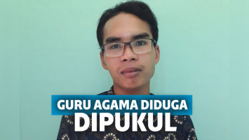Istri DPRD pukul guru anaknya