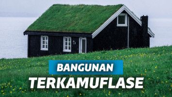 desain bangunan kamuflase