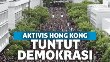 Demonstrasi di Hong Kong