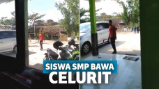 Siswa nekat bawa celurit untuk ancam guru