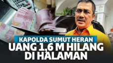 Kapolda Heran Uang 1,6 Milik Pemprov Sumut Hilang di Halaman Kantor