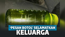 Botol dan harapan sang ayah lah yang menyelamatkan mereka semua