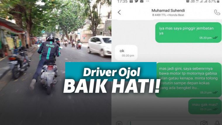 Driver ojol baik hati