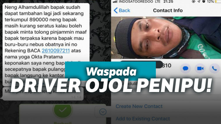 Driver Ojol Ini Umbar Kisah Sedih Supaya Dibantu Netizen