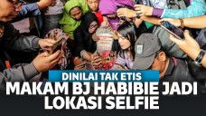 Heboh Makam BJ Habibie DIjadikan Lokasi Selfie, Kemensos Kerahkan Satpam Khusus Menjaga!