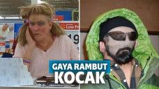 gaya rambut kocak