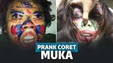 prank coret muka