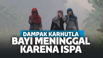 Kisah Miris Dibalik Karhutla, Bayi di Palembang Meninggal Karena Ispa