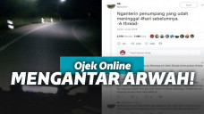 Mengantar penumpang yang meninggal