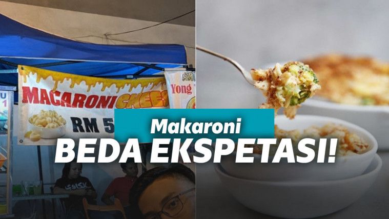 Memesan makaroni keju