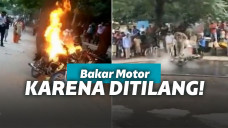 Membakar motor sendiri